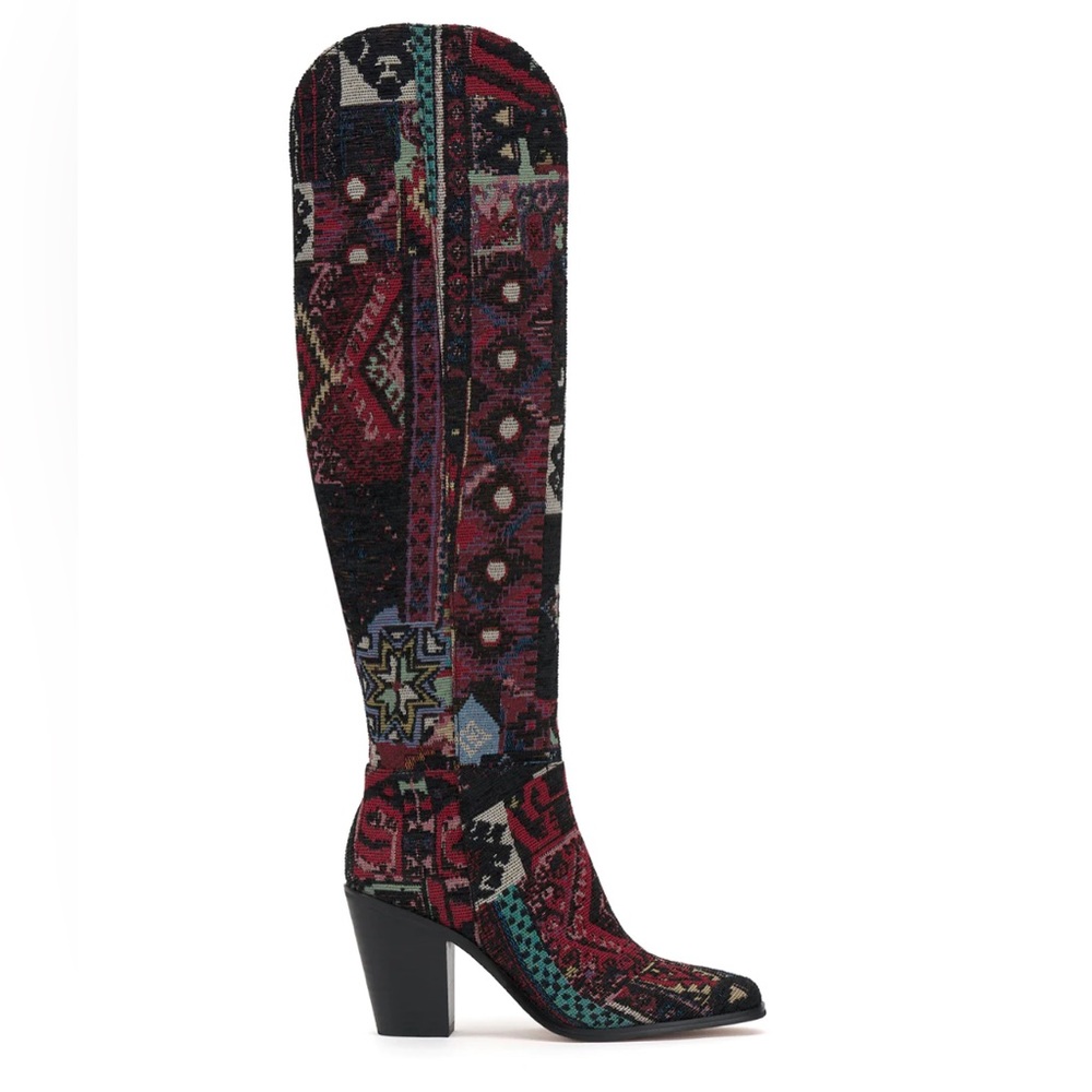Jessica Simpson Ravyn Red Above the Knee Boots